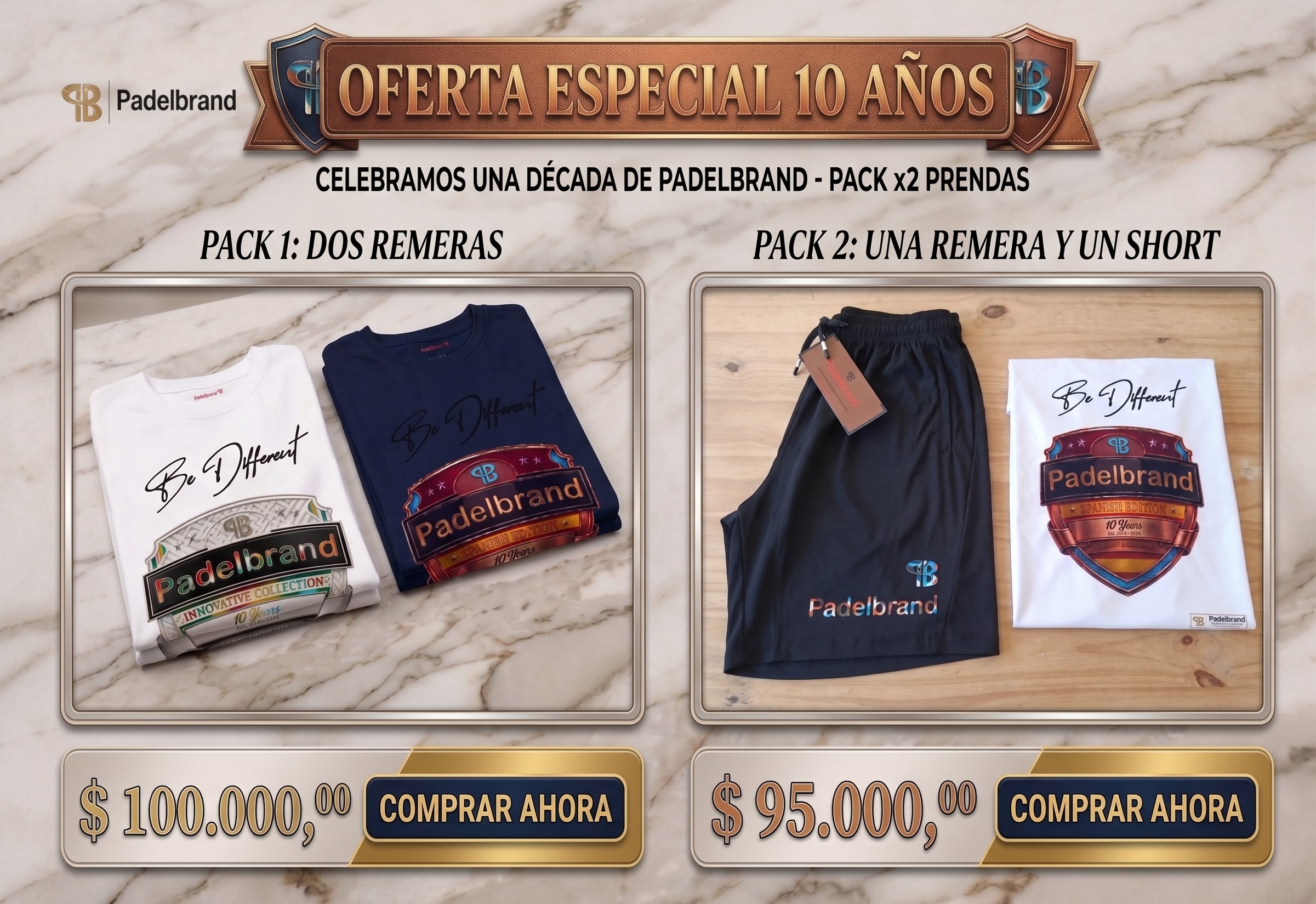 Pack Especial 10º Aniversario - Celebra con nosotros